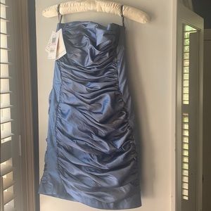 Blue Cocktail / Formal Short Dress